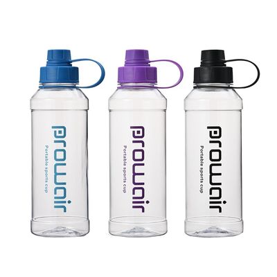 Δεν είναι εξοπλισμένο 1000ml PC πλαστικό ποτήρι νερού για διαφανή μπουκάλι μικρού στόματος