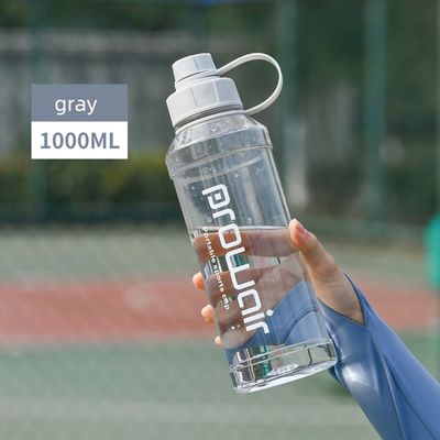 Δεν είναι εξοπλισμένο 1000ml PC πλαστικό ποτήρι νερού για διαφανή μπουκάλι μικρού στόματος