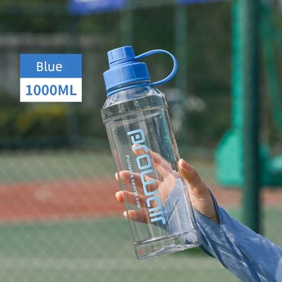 Δεν είναι εξοπλισμένο 1000ml PC πλαστικό ποτήρι νερού για διαφανή μπουκάλι μικρού στόματος
