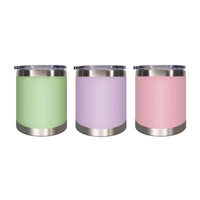 Σύγχρονη σχεδίαση 12oz ατσάλινο tumbler με διπλό τοίχωμα απομόνωση κενού και το καπάκι