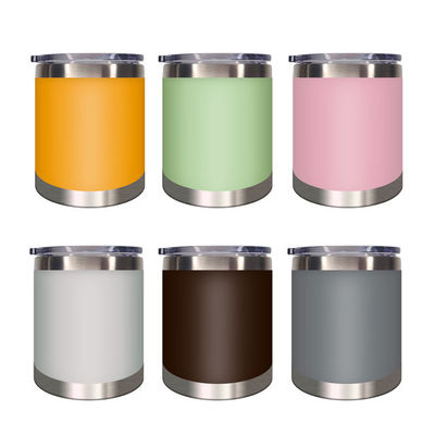 Σύγχρονη σχεδίαση 12oz ατσάλινο tumbler με διπλό τοίχωμα απομόνωση κενού και το καπάκι