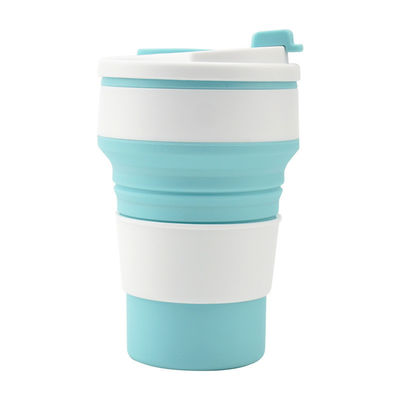 Σιλικόνιο Πλαστικό Κύπελλο 350ml 500ml Ανεξάρτητο από BPA Σύγχρονο Εξωτερικό Ταξίδι Κατασκηνώσεις Πεζοπορία Κούπα Νερού