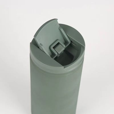 ΠΟΡΑΤΕΡΑΤΙΚΟ 400 ml διπλό τοίχωμα από ανοξείδωτο χάλυβα μονωμένο φλιτζάνι καφέ με κάλυμμα Sport Style Proof Spill Mug Tumbler Pink