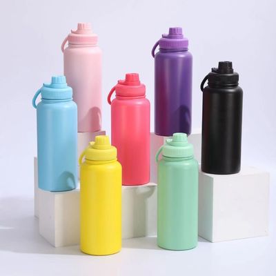 Προσαρμοσμένο 18oz Μεγάλη χωρητικότητα ατσάλινο μπουκάλι νερού για φορητές εξωτερικές δραστηριότητες