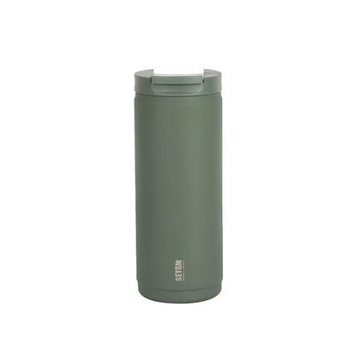 Λευκό 400 ml Custom Logo Διπλό τοίχωμα από ανοξείδωτο χάλυβα Καφέ μπουκάλι νερού Vakuum μπουκάλια Θερμός