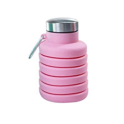 Σύγχρονο σχεδιασμό 500ml Δυνατό να αναδιπλωθεί μπουκάλι νερού σε σιλικόνη για ταξίδια Unisex γυμναστήριο Αθλητισμός
