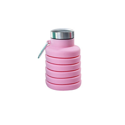 500 ml Δυνατό να αναδιπλωθεί μπουκάλι νερού από σιλικόνη για ταξίδια γυμναστήριο Αθλητισμός Ασφαλής φοιτητικός φλιτζάνι