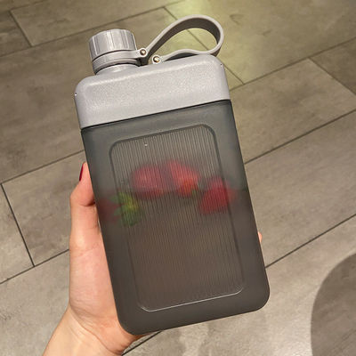 450 ml φορητό τετράγωνο μπουκάλι νερού για εξωτερικά ταξίδια αθλητικά ποτά