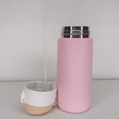 16oz δημοφιλές φιαλίδιο για παιδιά με ανθεκτικό σχεδιασμό και υλικό PP/Σιλικόνης τροφίμων