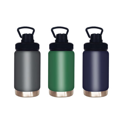 12oz Ροζ διπλό τοίχωμα επαναχρησιμοποιήσιμο μπουκάλι με θερμική μόνωση απόδοση και χειριστήριο