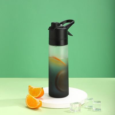Σχεδιασμός Custom Logo 650ml πλαστικά μπουκάλια ψεκασμού για αθλητικά εξωτερικά δημιουργικό μπουκάλι