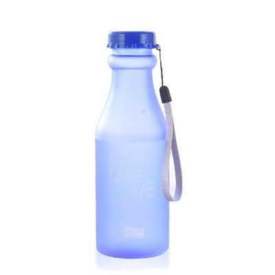 PC πλαστικό 550ml φορητό παγωμένο σφραγισμένο μπουκάλι νερού για ταξίδια γιόγκα τρέξιμο κάμπινγκ