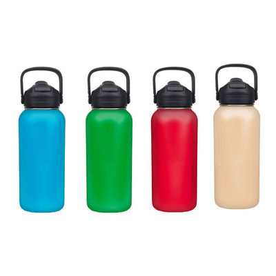 32OZ/40OZ/50OZ πολυτελές διπλά στρώμα κενό 304 αντηξικό μπουκάλι νερού με λαβή