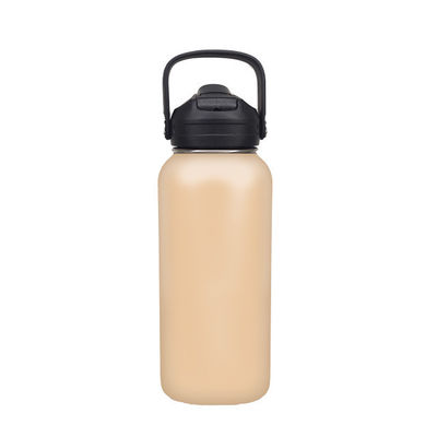 32OZ/40OZ/50OZ πολυτελές διπλά στρώμα κενό 304 αντηξικό μπουκάλι νερού με λαβή