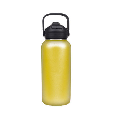 32OZ/40OZ/50OZ πολυτελές διπλά στρώμα κενό 304 αντηξικό μπουκάλι νερού με λαβή