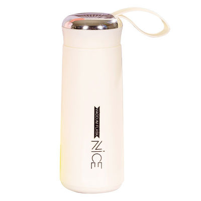 400 ml γυάλινο μίνι εξωτερικό φορητό μπουκάλι νερού με το λογότυπο Lanyard Custom Sublimation Mug