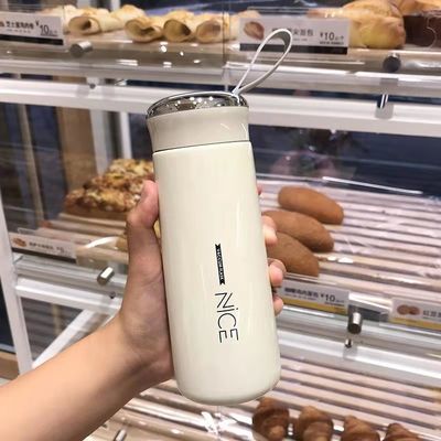 Μπουκάλι γυάλινου νερού 400 ml Ζεστό κρύο νερό για εξωτερικές δραστηριότητες και δώρα για παιδιά