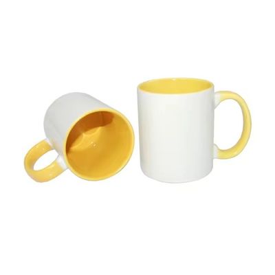 11oz Κεραμική Κούπα Καφέ Χρώματος με Χεριστήρα Sublimation Blanks με Σύγχρονο Σχεδιασμό