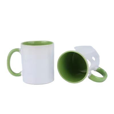 11oz Κεραμική Κούπα Καφέ Χρώματος με Χεριστήρα Sublimation Blanks με Σύγχρονο Σχεδιασμό