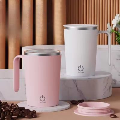 Εστιατόριο Tumbler Ατσάλινα αναμειγνύοντας φλιτζάνι καφέ με αυτόματη ανάμειξη και λαβή