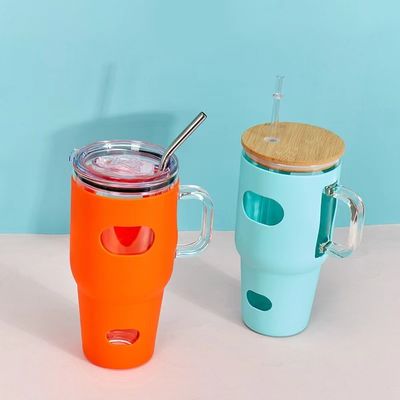 Στυλ 40oz Tumbler με χειριστήριο Custom Logo και άμεση ροή πόσιμου νερού μέθοδος