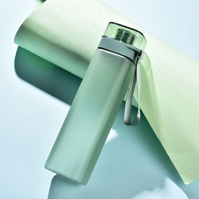 Unisex Μεγάλη χωρητικότητα PC Αθλητικό μπουκάλι μόδα απλό τετράγωνο μπουκάλι νερού πλαστικό φλιτζάνι