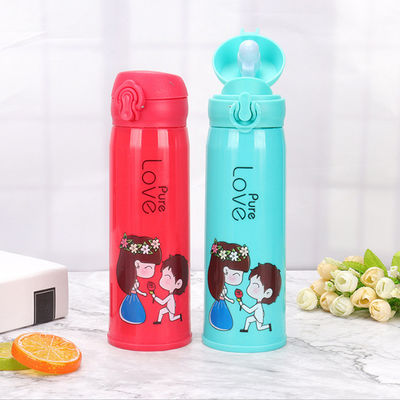 Ζεστό κρύο νερό 500 ml γυάλινο μπουκάλι νερού για παιδιά Αθλητισμός και εξωτερικές περιπέτειες