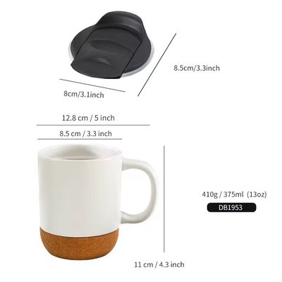 Όλα τα κομμάτια 400 ml χωρητικότητα φιλικά προς το περιβάλλον κεραμικές κούπες επαναχρησιμοποιήσιμες