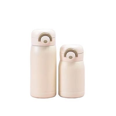 350 ml χωρητικότητα χρωματιστή 304 ανθεκτικό χάλυβα μπουκάλι θερμό νερού με ίσιο φλιτζάνι