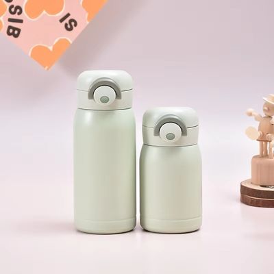 350 ml χωρητικότητα χρωματιστή 304 ανθεκτικό χάλυβα μπουκάλι θερμό νερού με ίσιο φλιτζάνι