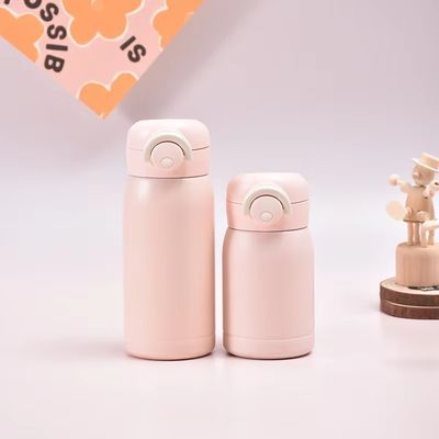 350 ml χωρητικότητα χρωματιστή 304 ανθεκτικό χάλυβα μπουκάλι θερμό νερού με ίσιο φλιτζάνι