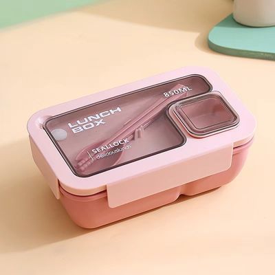 230g Bento Lunch Box για παιδιά σχολείο επαναχρησιμοποιήσιμο φορητό πλαστικό διαμέρισμα μικροκυμάτων