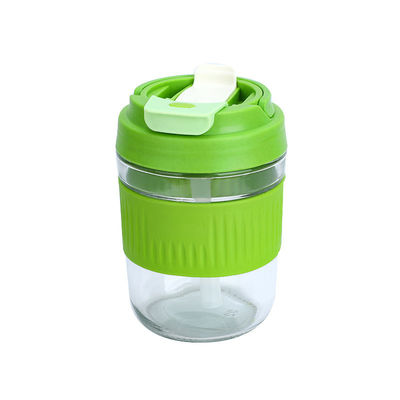 Ακατάλληλο OEM/ODM 400/550ml διπλό ποτήρι ποτήρι αδιάβροχο με σιλικόνιο