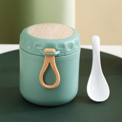 Δείγμα 400 ml Μίνι Θερμό μπουκάλι Vakuum Flask Θερμό βάζο τροφίμων Φορητό Ατσάλι Ατσάλι Απομονωμένο Θέρμανση τροφίμων δοχείο