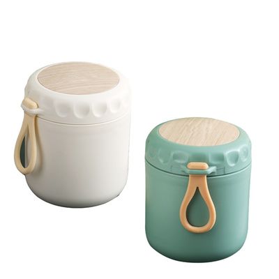 Δείγμα 400 ml Μίνι Θερμό μπουκάλι Vakuum Flask Θερμό βάζο τροφίμων Φορητό Ατσάλι Ατσάλι Απομονωμένο Θέρμανση τροφίμων δοχείο