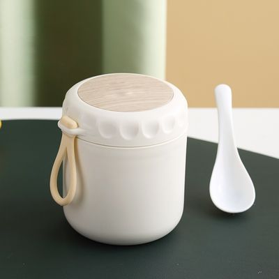 Μίνι φιάλη κενού από ανοξείδωτο χάλυβα με 3D αυτοκόλλητα Κρατήστε τη σούπα και το γάλα σας ζεστά