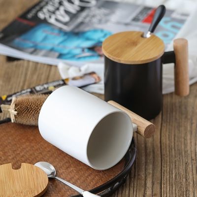 Επιχειρηματικά δώρα 11oz χωρητικότητα ελκυστικό σχεδιασμό κεραμική ταξιδιωτική κούπα απομονωμένη κούπα γραφείου