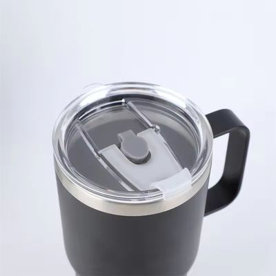 30oz Ατσάλινο Tumbler Vacuum φορητό μονωμένο ταξιδιωτικό κύπελλο με χειροπέδες ευέλικτο
