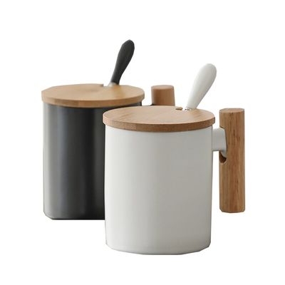 11oz Custom θερμομεταφοράς κεραμική ταξιδιωτική κούπα μονωμένο γραφείο λευκό φλιτζάνι με κάλυμμα