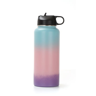 Εξαιρετικό Custom 32oz ευρύ στόμα μπουκάλι νερού από ανοξείδωτο χάλυβα για οικολογική ζωή