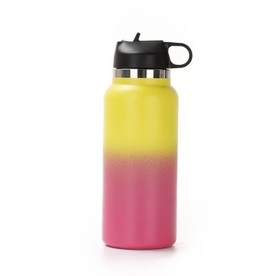 Εξαιρετικό Custom 32oz ευρύ στόμα μπουκάλι νερού από ανοξείδωτο χάλυβα για οικολογική ζωή