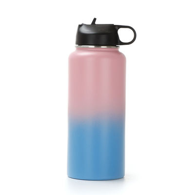 Εξαιρετικό Custom 32oz ευρύ στόμα μπουκάλι νερού από ανοξείδωτο χάλυβα για οικολογική ζωή