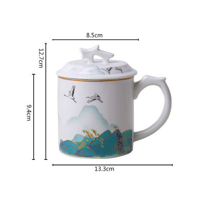 Ελαφρύ Custom Reinforced Sublimation Mom Gift Travel Coffee Mug επαναχρησιμοποιήσιμο φλιτζάνι με χειρολαβή