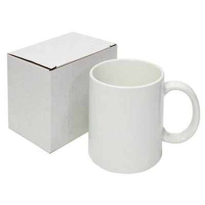 11oz κεραμική κούπα υποβάθμισης Custom Design όχι αντιστροφή λευκό με φινίρισμα μαργαριτάρι