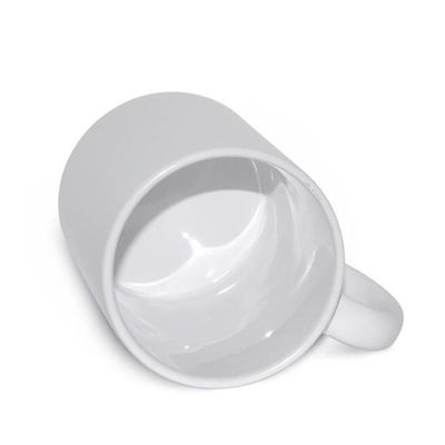 11oz κεραμική κούπα υποβάθμισης Custom Design όχι αντιστροφή λευκό με φινίρισμα μαργαριτάρι