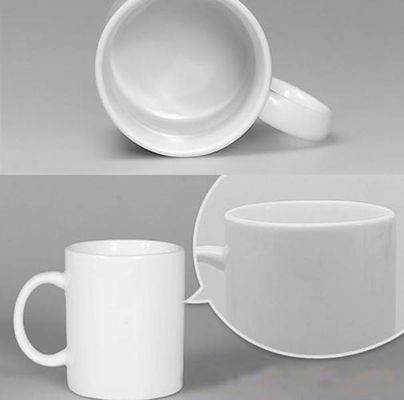 11oz κεραμική κούπα υποβάθμισης Custom Design όχι αντιστροφή λευκό με φινίρισμα μαργαριτάρι