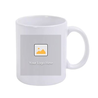11oz κεραμική κούπα υποβάθμισης Custom Design όχι αντιστροφή λευκό με φινίρισμα μαργαριτάρι