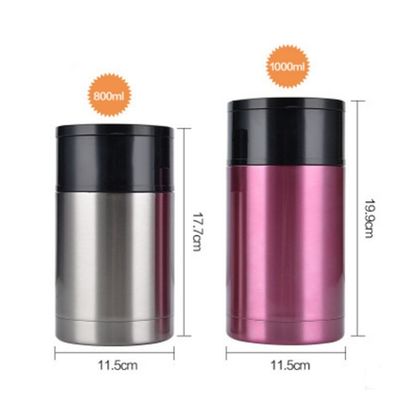 500 ml θερμόσυρμα από ανοξείδωτο χάλυβα για τρόφιμα Μεγάλη χωρητικότητα για όλους τους χρήσιμους ανθρώπους