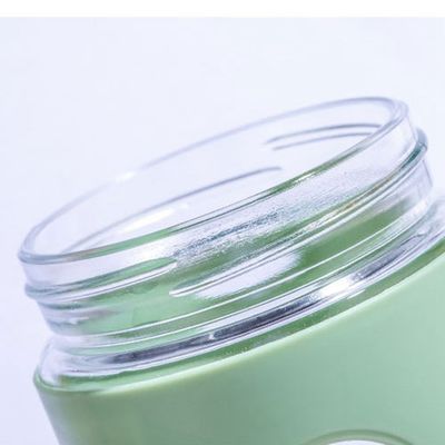 Υπηρεσιακή αρωματική κούπα τσαγιού καφέ 500ml γυάλινο φλιτζάνι με προσαρμοσμένο χρώμα κάλυμμα και λαβή