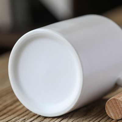 11oz θερμομεταφορά κεραμική ταξιδιωτική κούπα λευκά φλιτζάνια καφέ για υπολίμαση